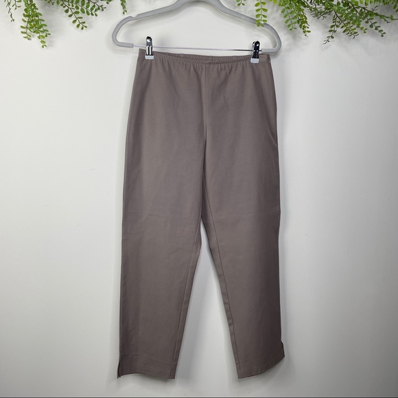 Eileen Fisher Pants - Eileen Fisher side zip pant - taupe - small